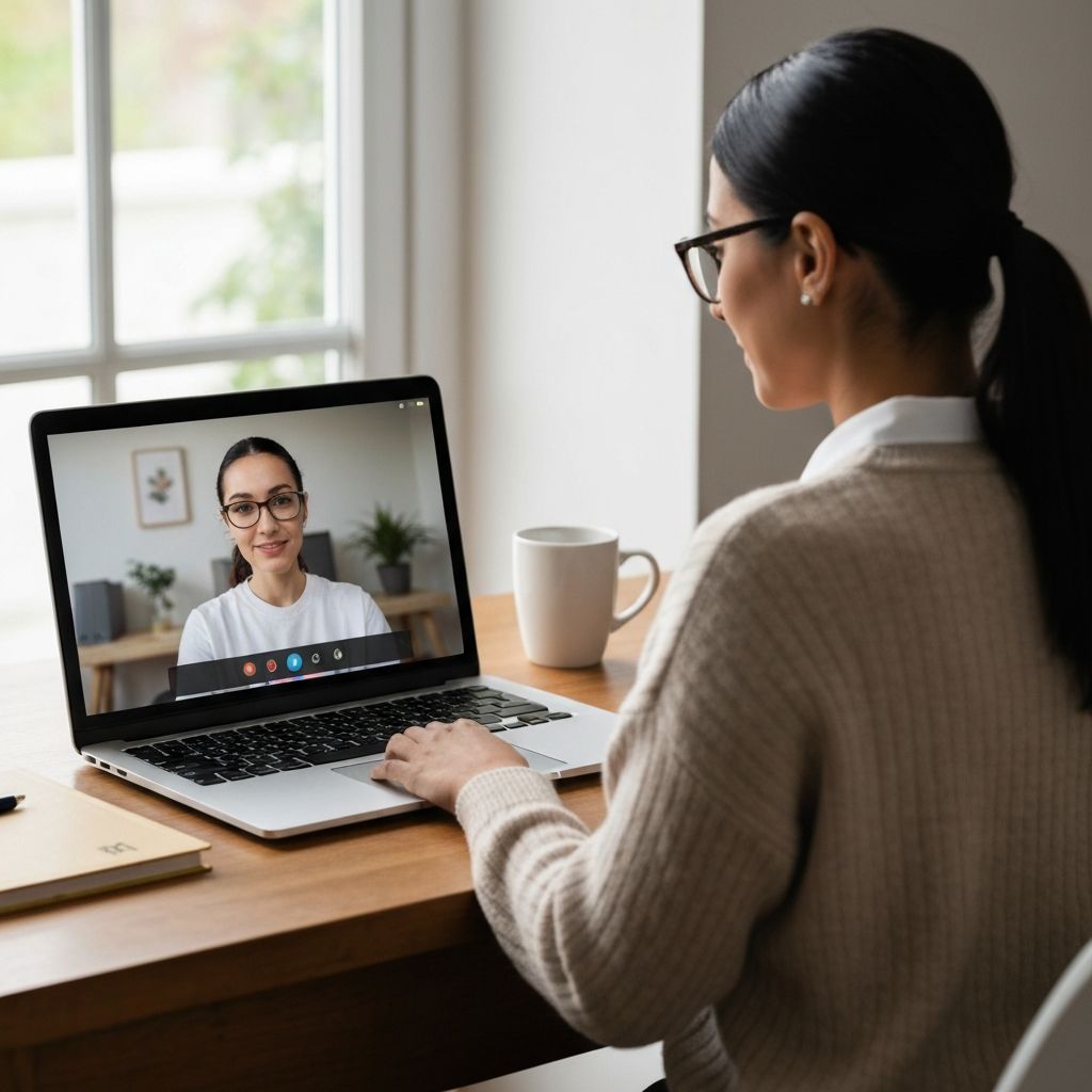 Sessione in videochiamata